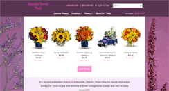 Desktop Screenshot of musicksflowershop.com